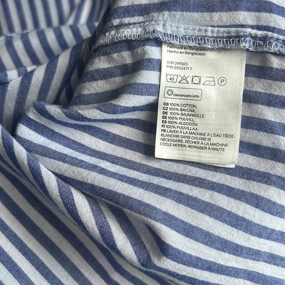 H&M Cotton Striped Shirt - Picture 6 of 7